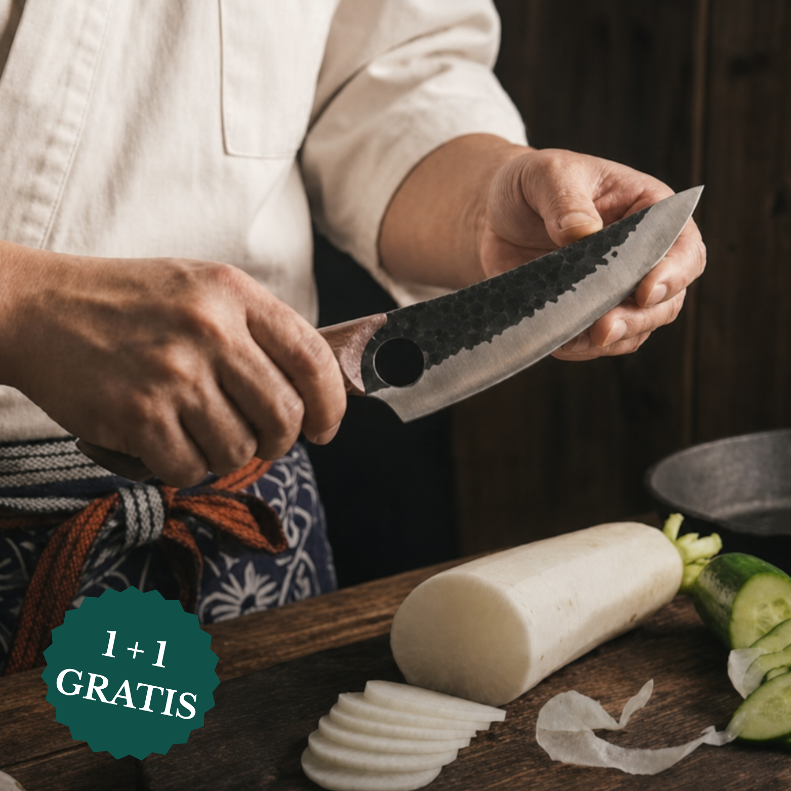 KYSAKI mes - Oud Japans Ambacht (1+1 GRATIS)