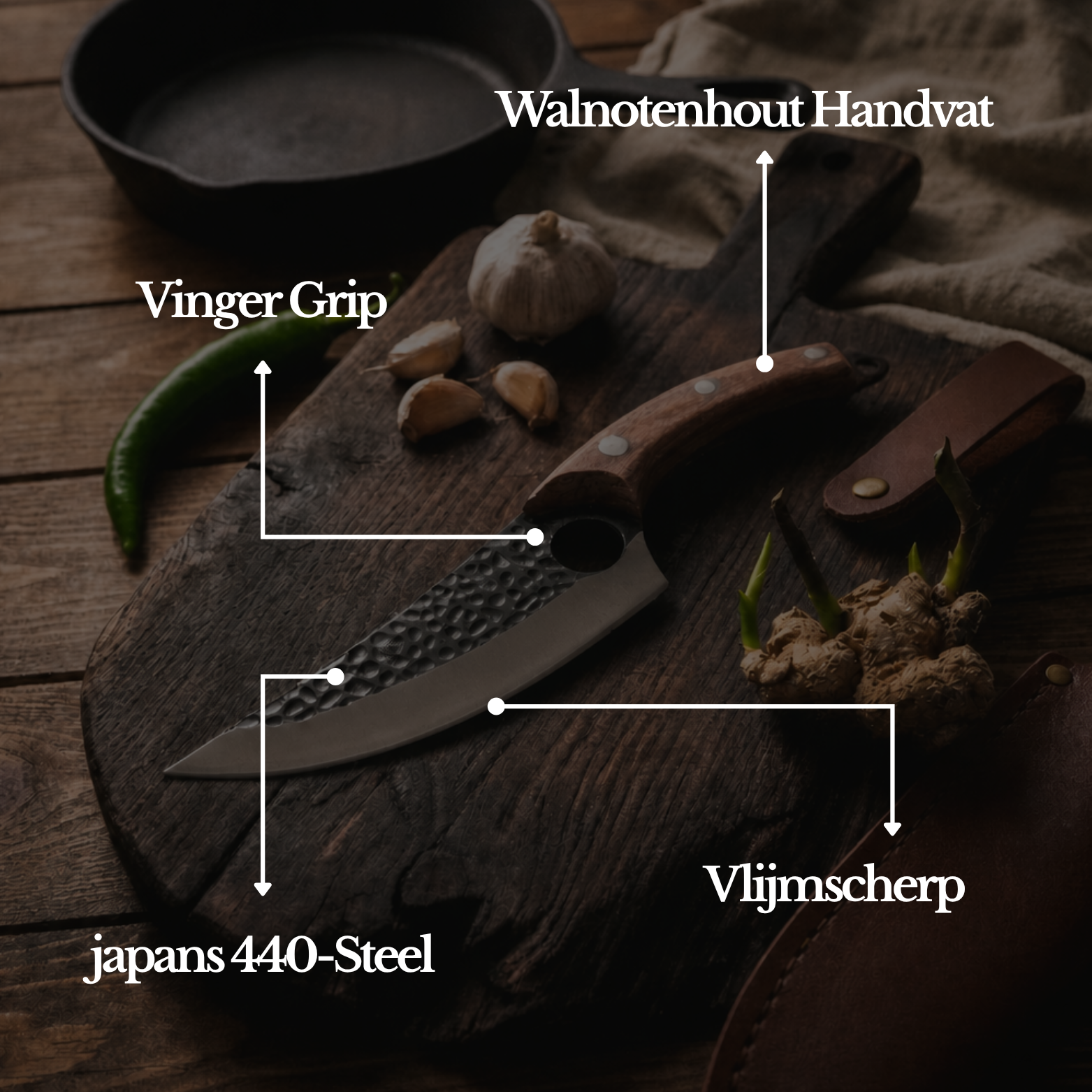 KYSAKI mes - Oud Japans Ambacht (1+1 GRATIS)