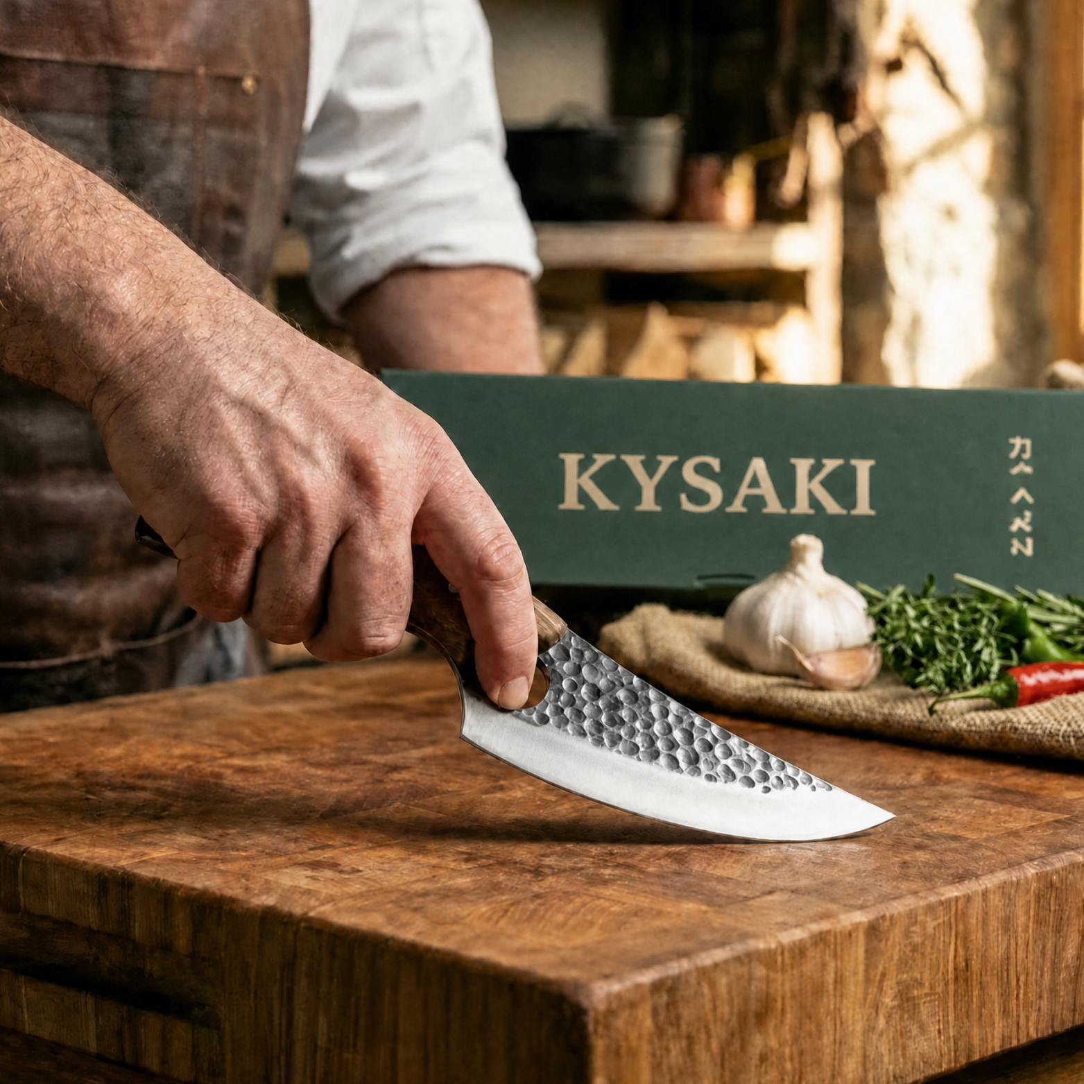 KYSAKI mes - Oud Japans Ambacht (1+1 GRATIS)